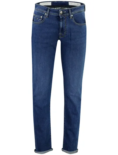 Tramarossa Broek Tramarossa donkerblauw normale fit