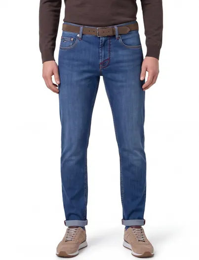 Tramarossa Tramarossa spijkerbroek blauw 5 pocket model