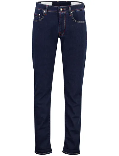 Tramarossa Tramarossa broek donkerblauw 5 pocket spijker