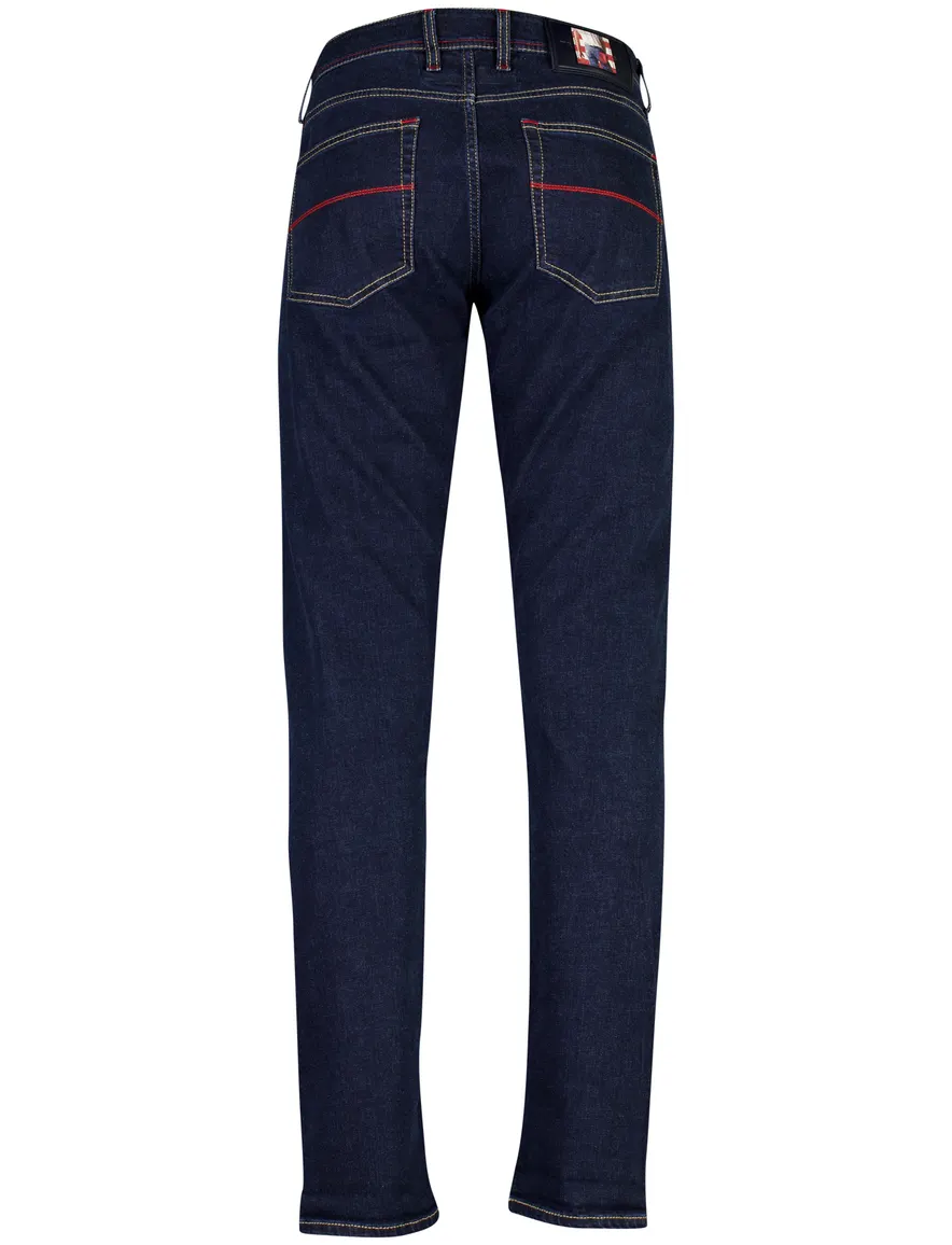 Tramarossa broek donkerblauw 5 pocket spijker