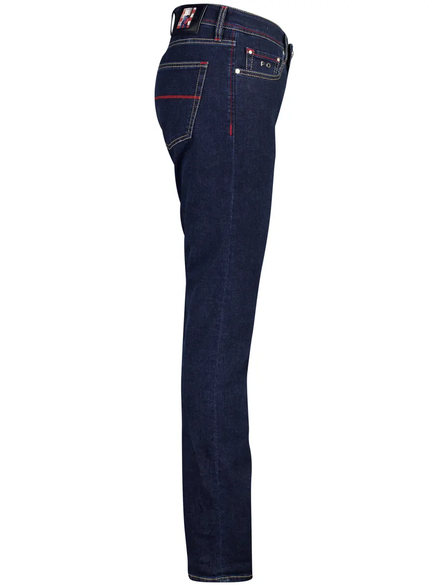 Tramarossa broek donkerblauw 5 pocket spijker