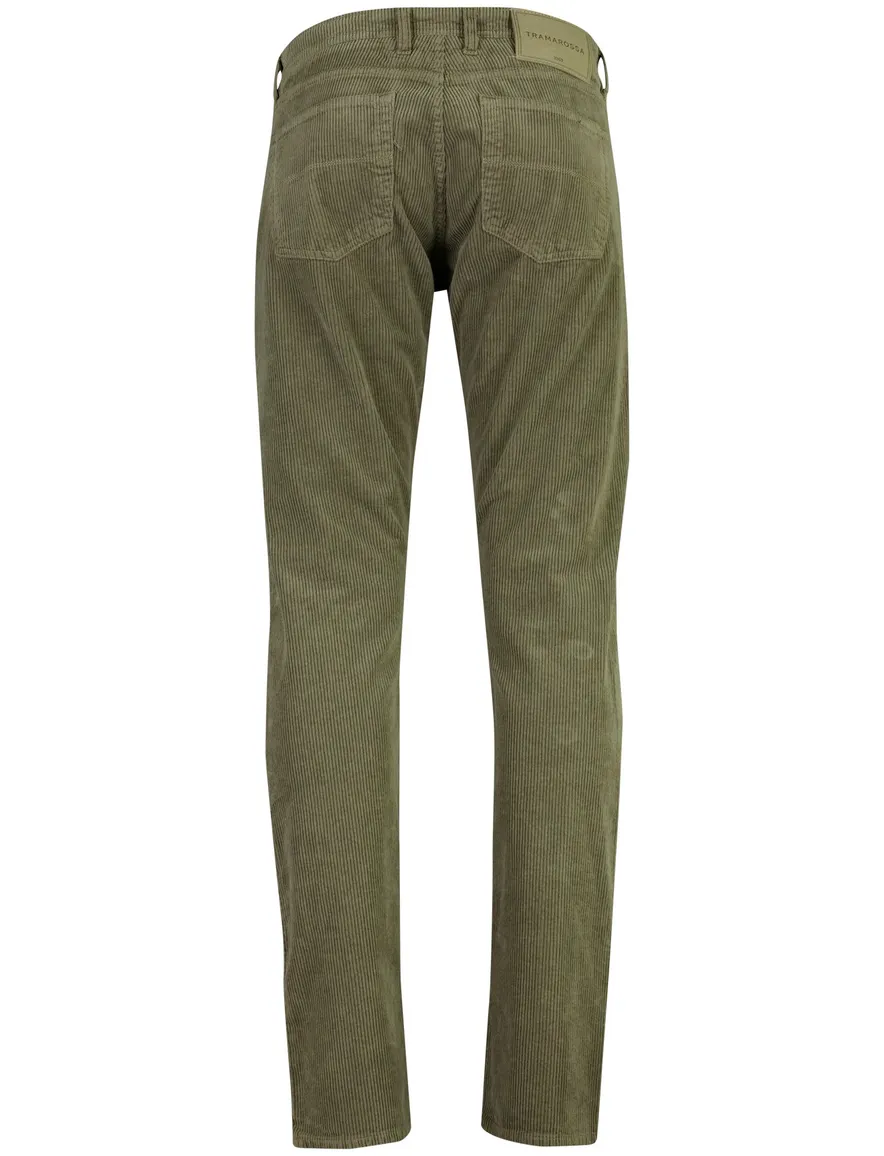 Tramarossa 5-pocket broek groen rib