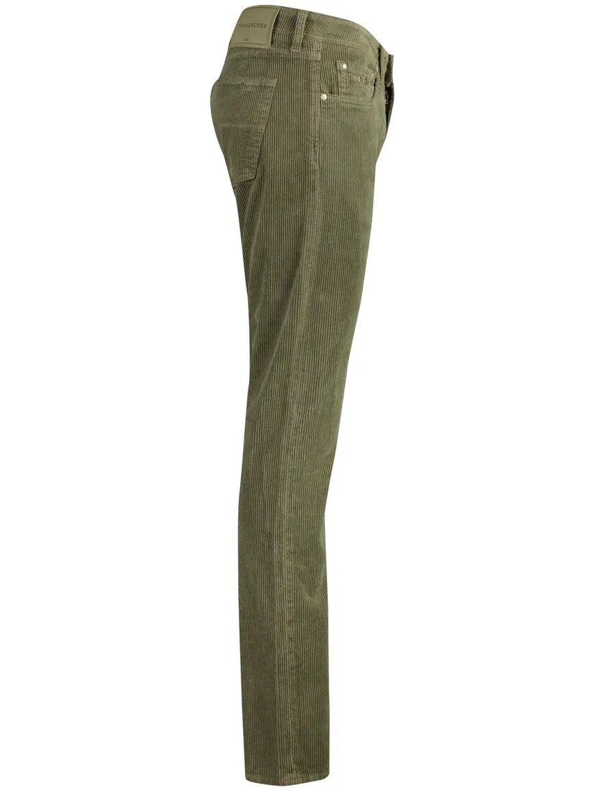 Tramarossa 5-pocket broek groen rib