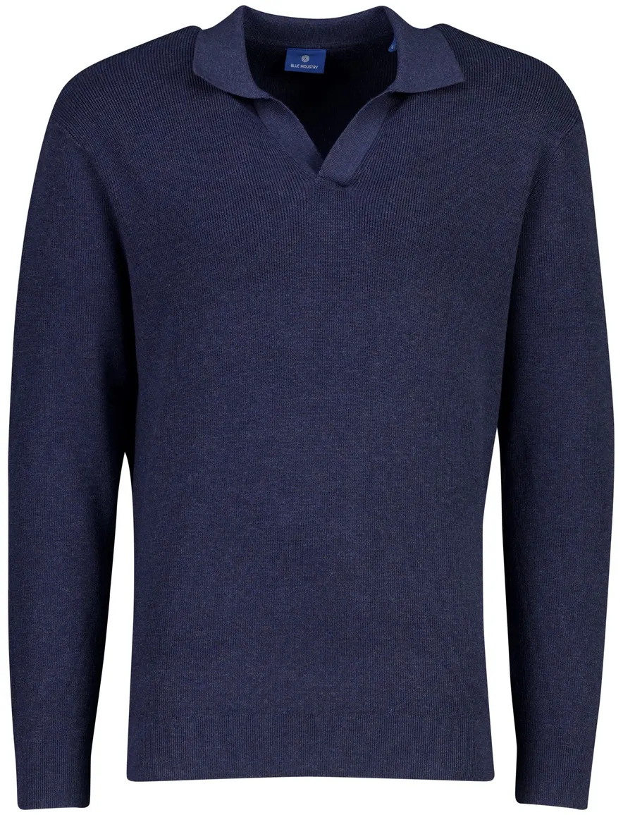 Poloshirt Blue Industry donkerblauw