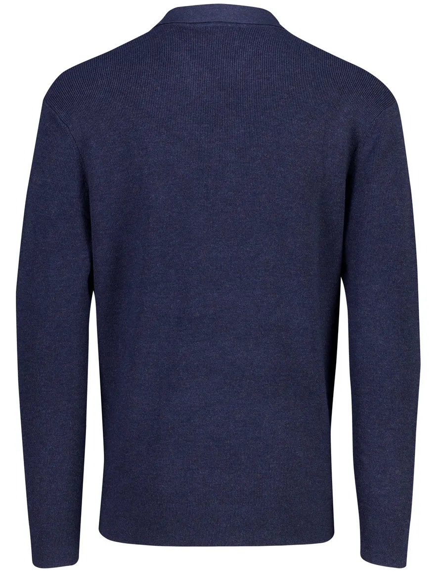 Poloshirt Blue Industry donkerblauw