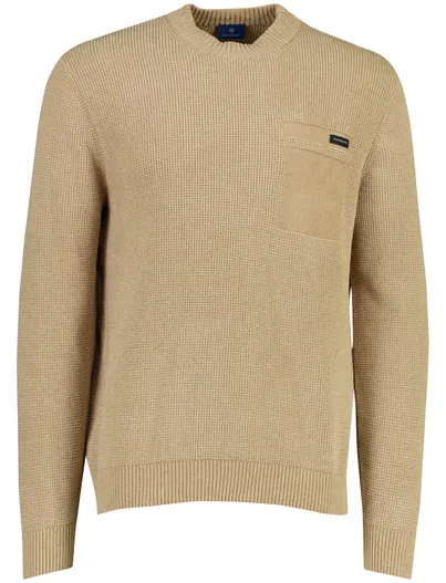 Blue Industry Trui Blue Industry camel
