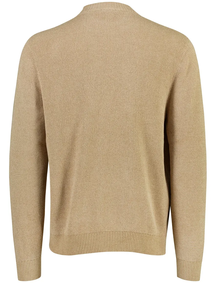 Blue Industry trui camel ronde hals