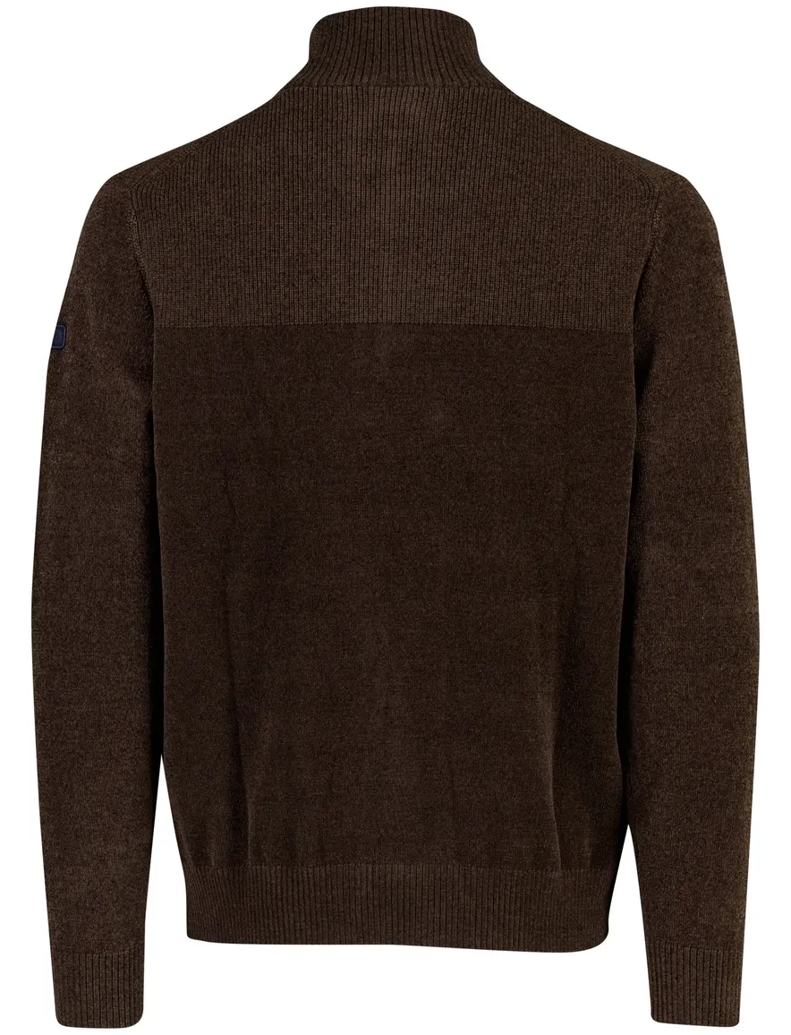 Trui Blue Industry bruin