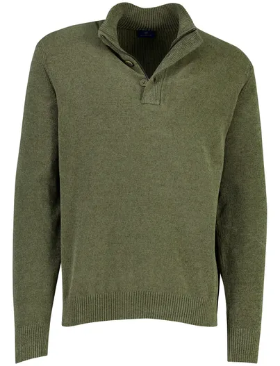 Blue Industry Trui Blue Industry groen polyester