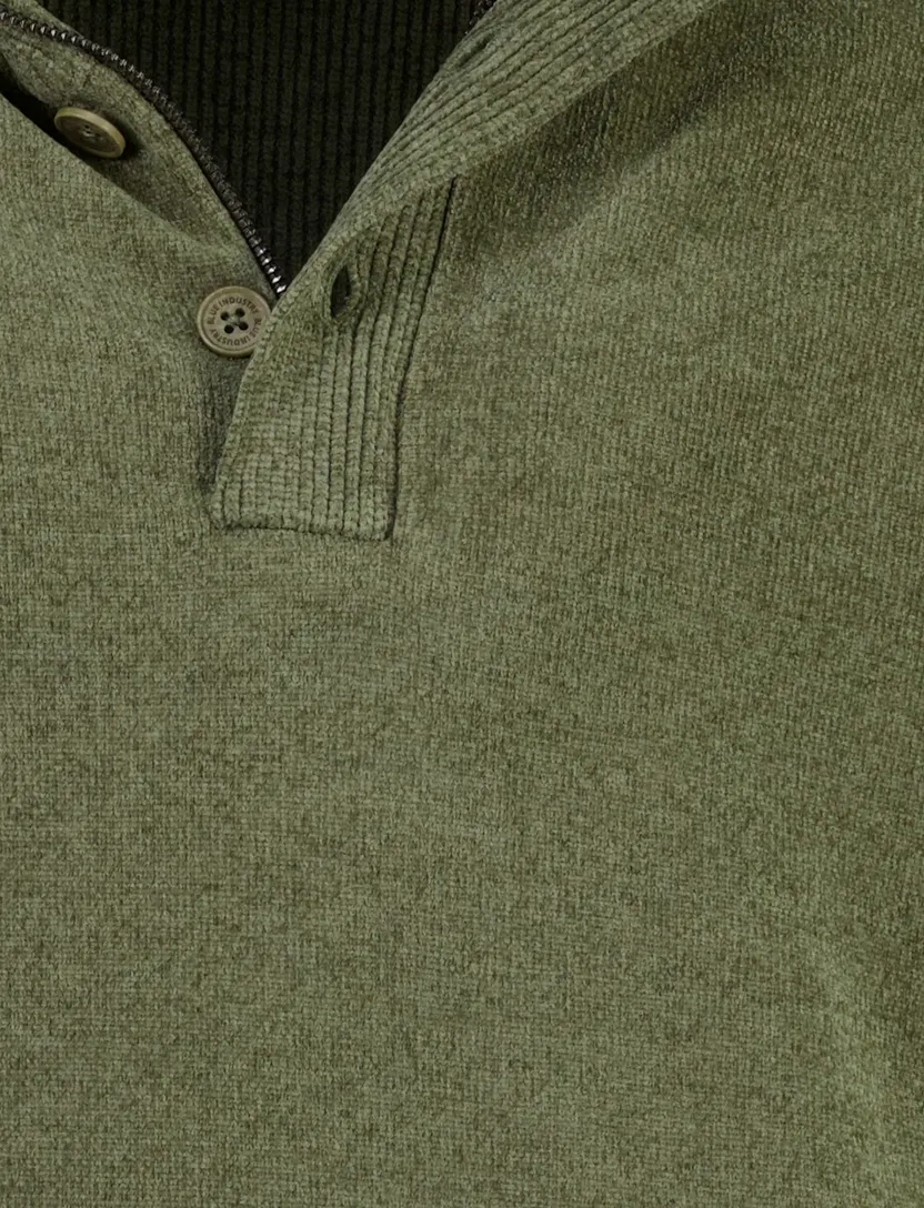 Trui Blue Industry groen polyester