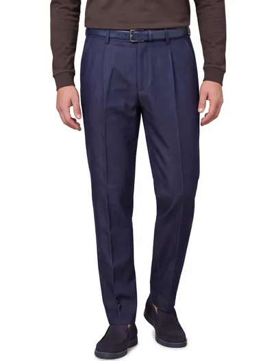 Blue Industry Broek Blue Industry donkerblauw