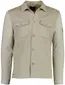 Blue Industry overshirt beige met borstzak