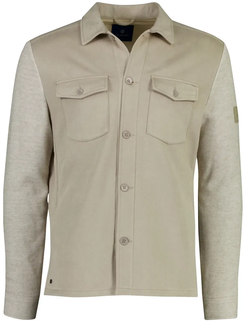 Overshirt Blue Industry beige