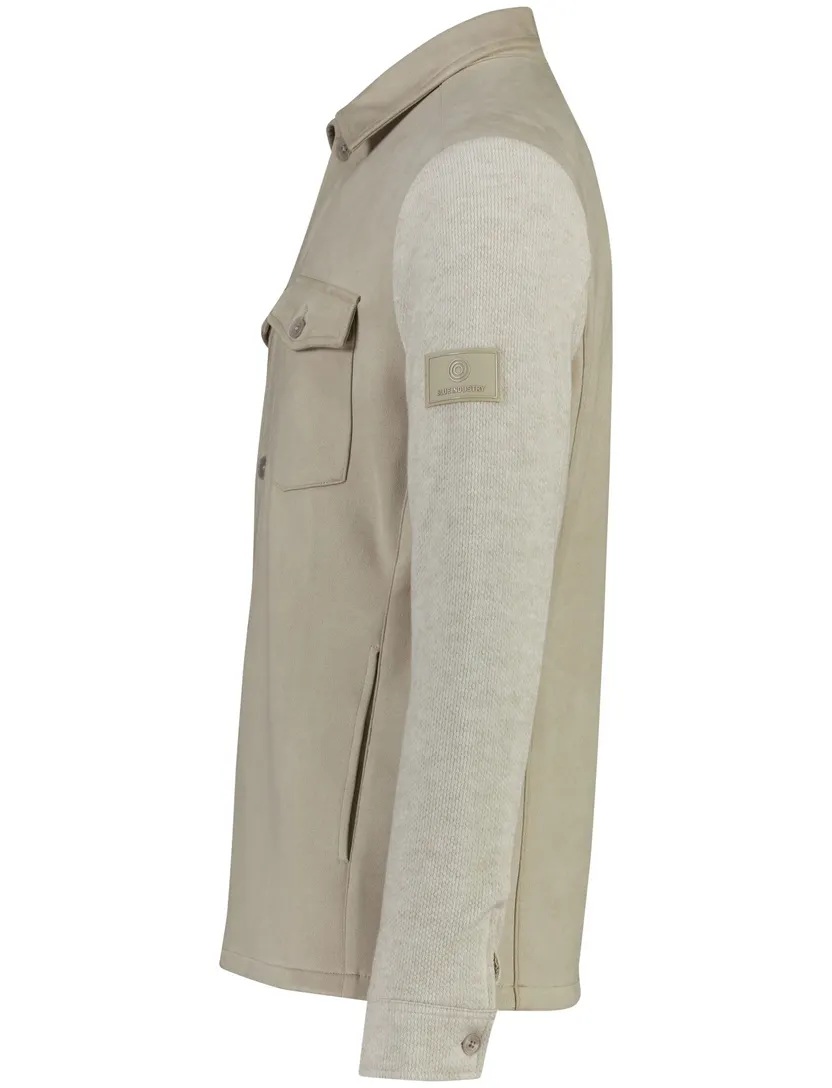 Overshirt Blue Industry beige
