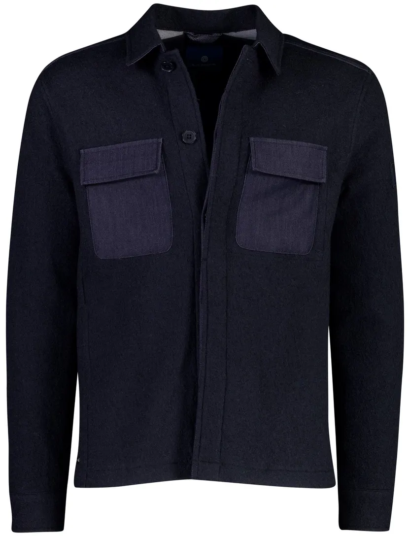 Overshirt Blue Industry donkerblauw