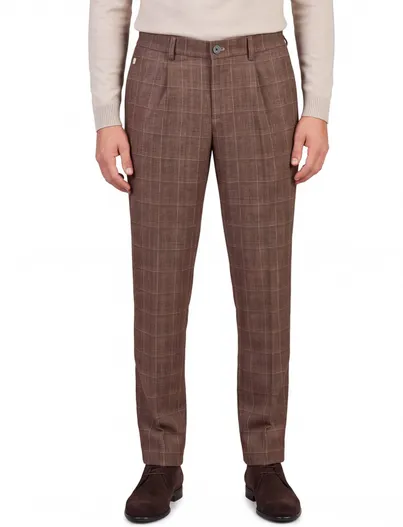 Blue Industry Broeken Blue Industry khaki normale fit