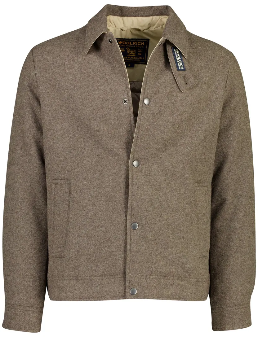 Overjas Woolrich bruin