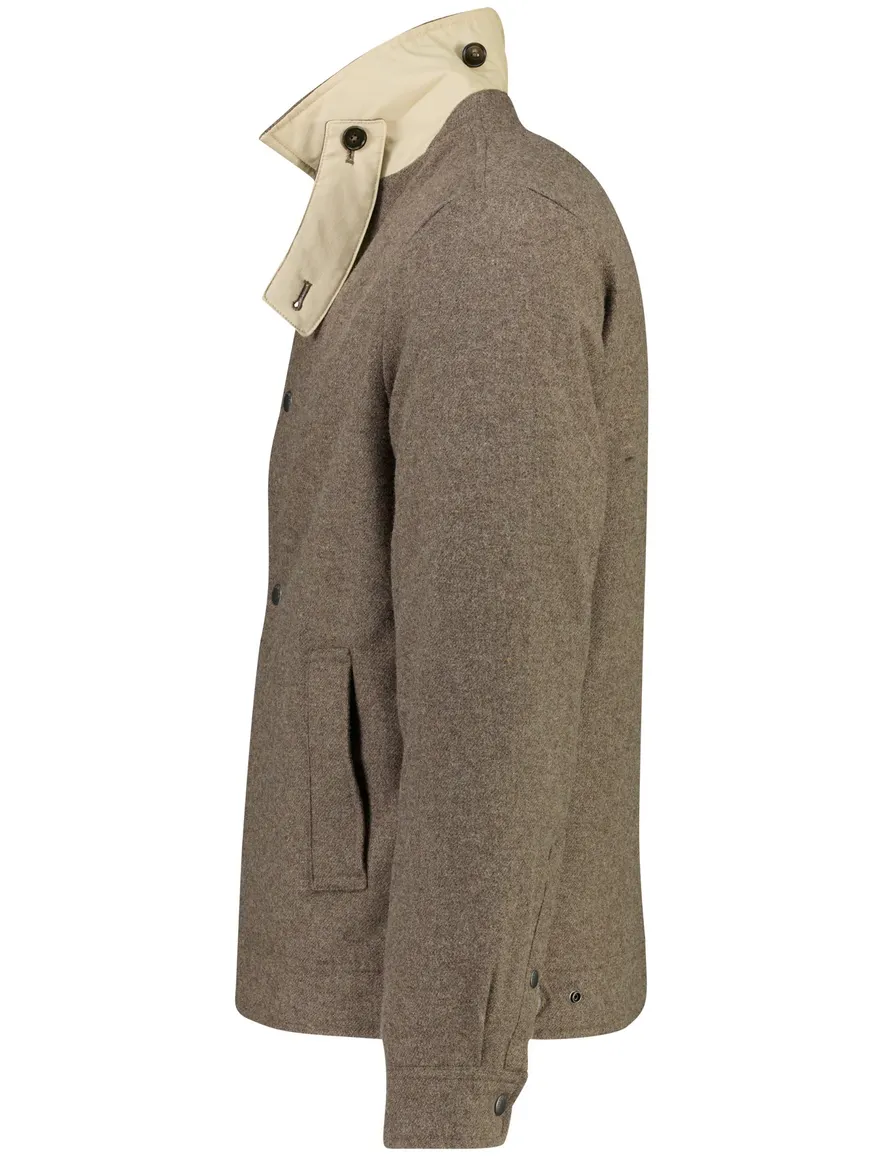 Woolrich overjas bruin