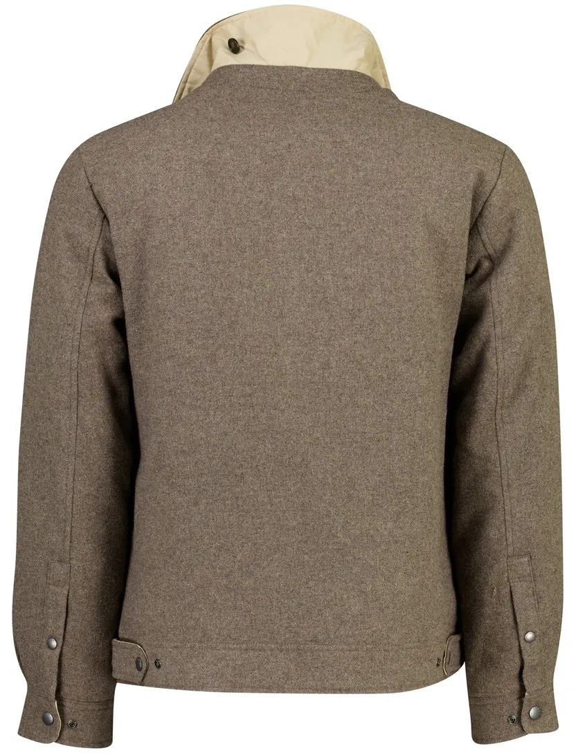 Overjas Woolrich bruin