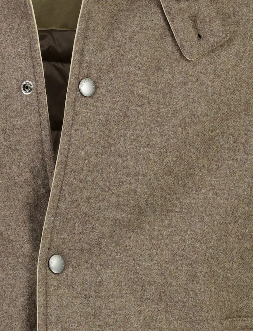 Overjas Woolrich bruin