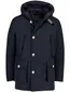 Woolrich parka jas donkerblauw
