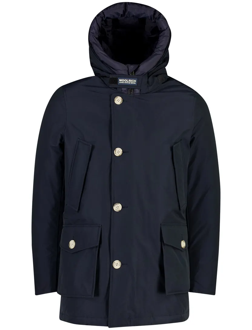Parka jas Woolrich donkerblauw