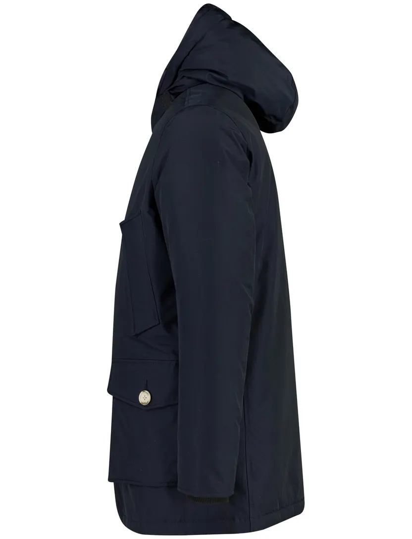 Parka jas Woolrich donkerblauw