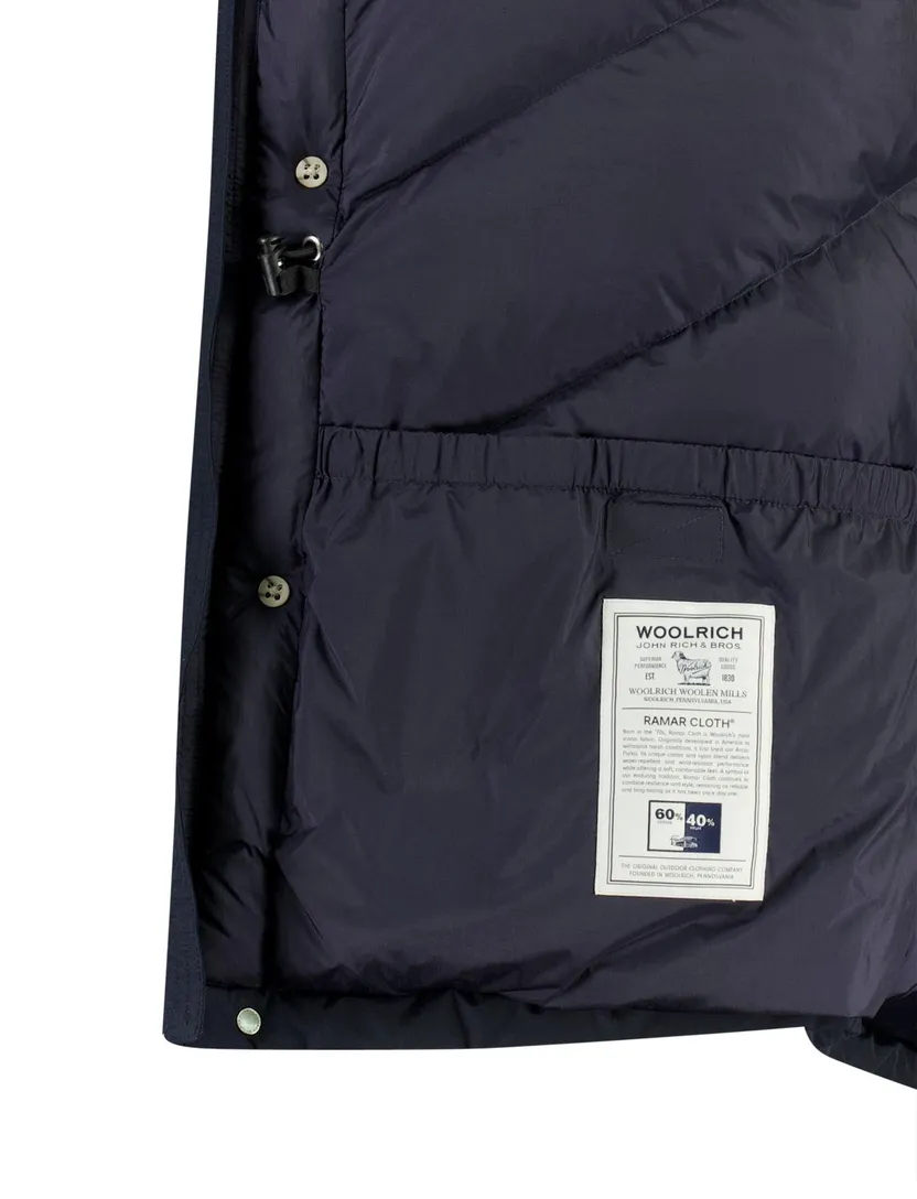 Parka jas Woolrich donkerblauw