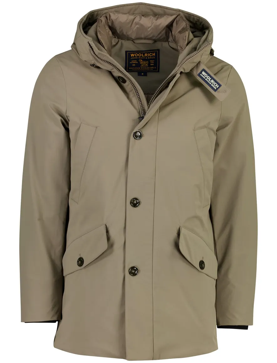 Jas Woolrich grijs