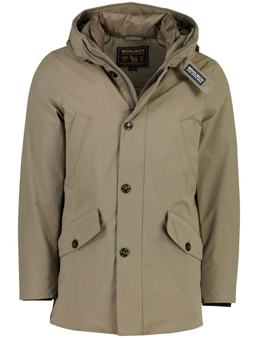 Parka jas Woolrich grijs