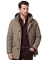Woolrich parka jas antraciet effen