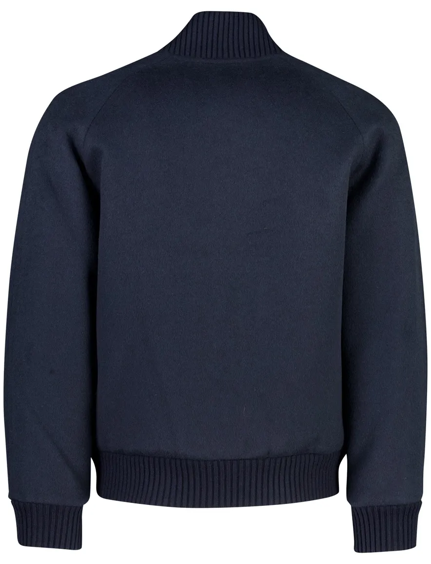 Jas Woolrich donkerblauw