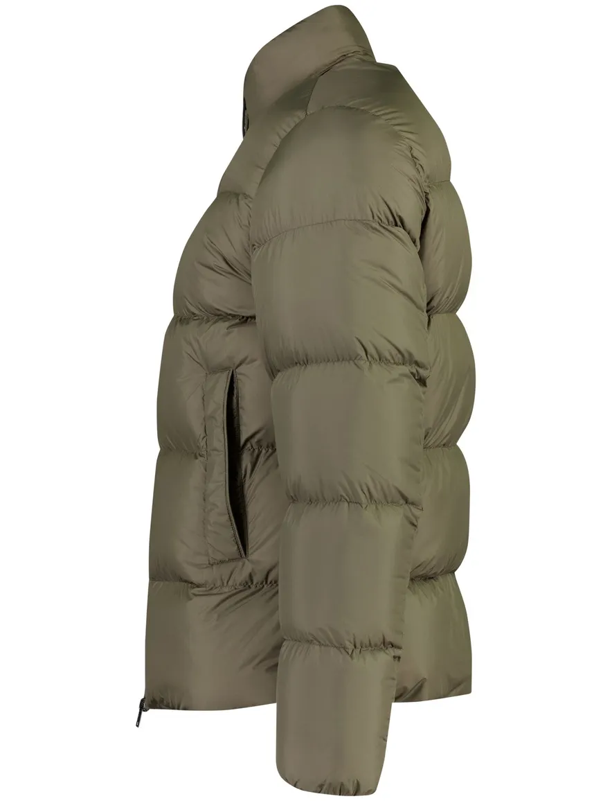 Jas Woolrich groen