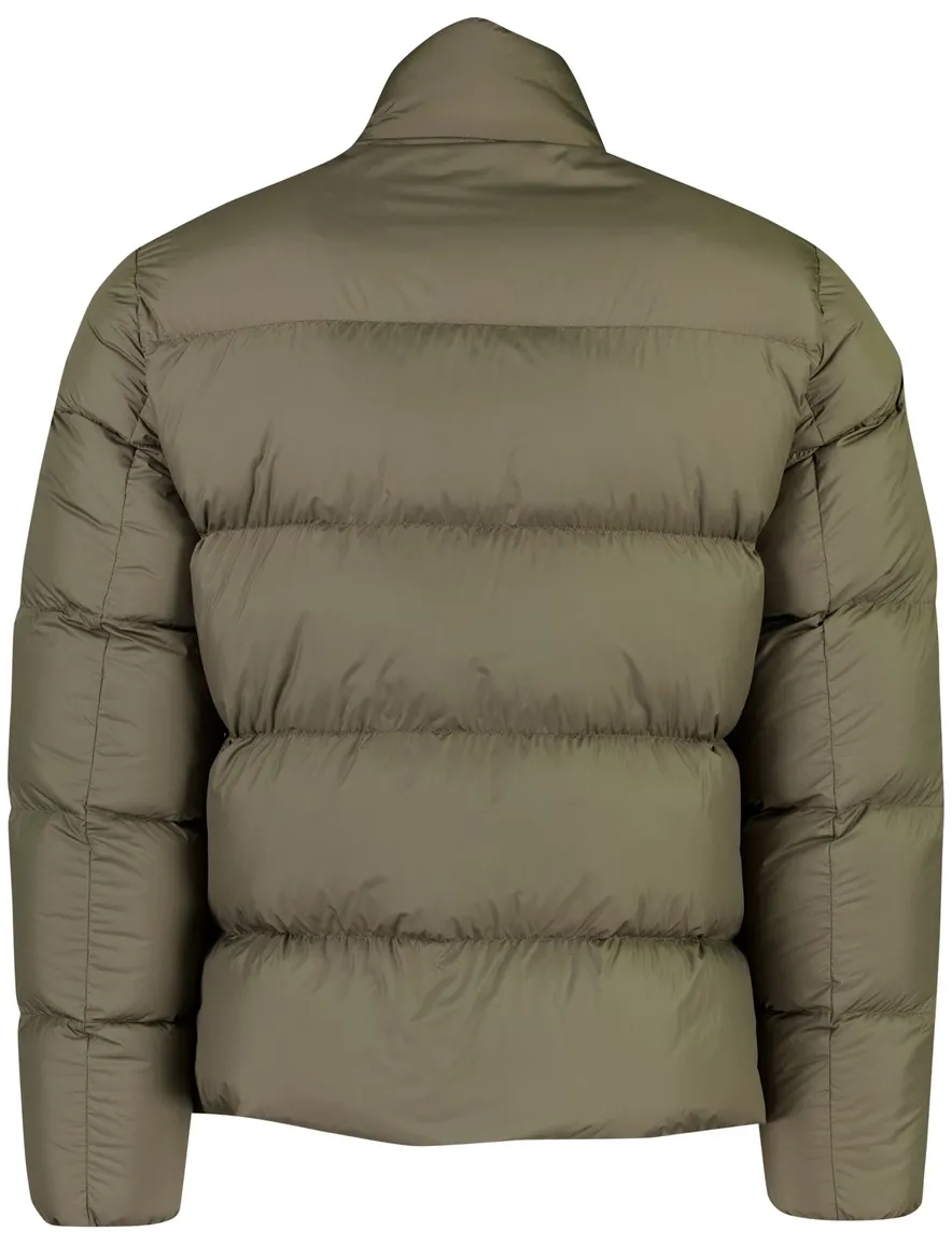 Jas Woolrich groen