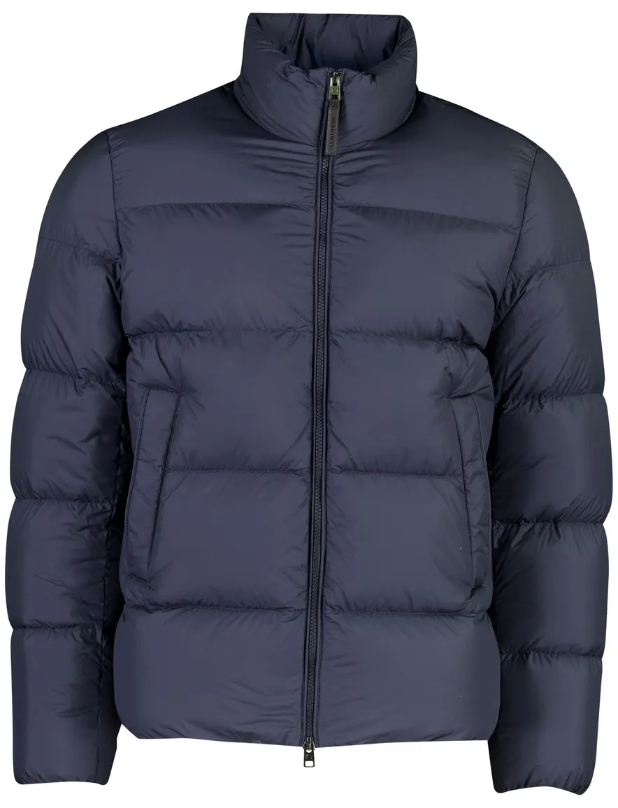 Jas Woolrich donkerblauw