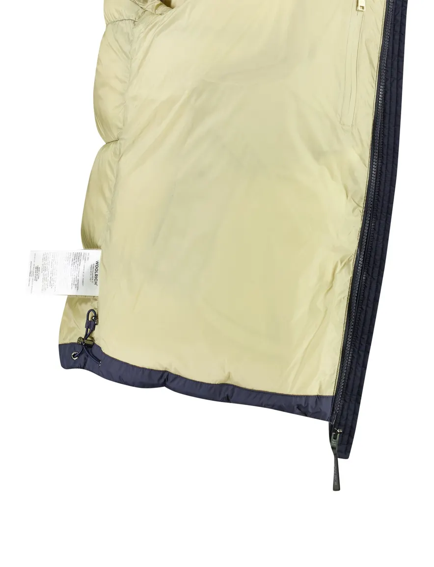 Jas Woolrich donkerblauw