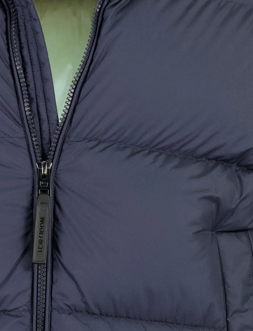 Jas Woolrich donkerblauw