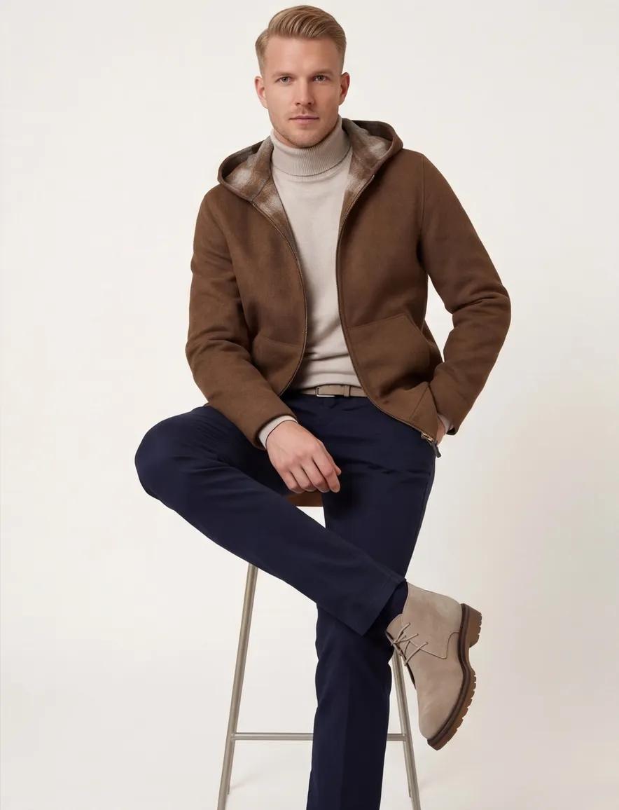 Jas Woolrich bruin