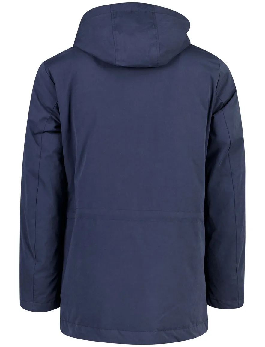 Jas Woolrich donkerblauw