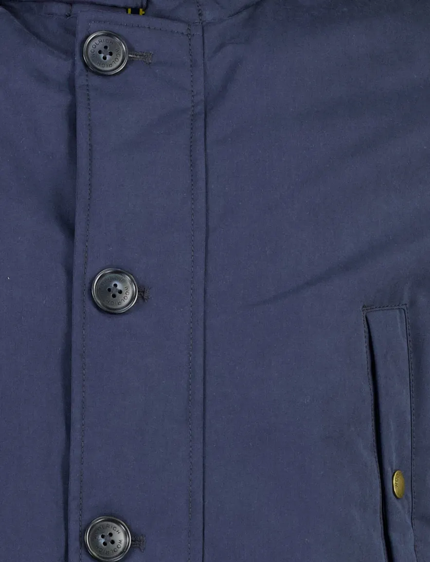 Jas Woolrich donkerblauw