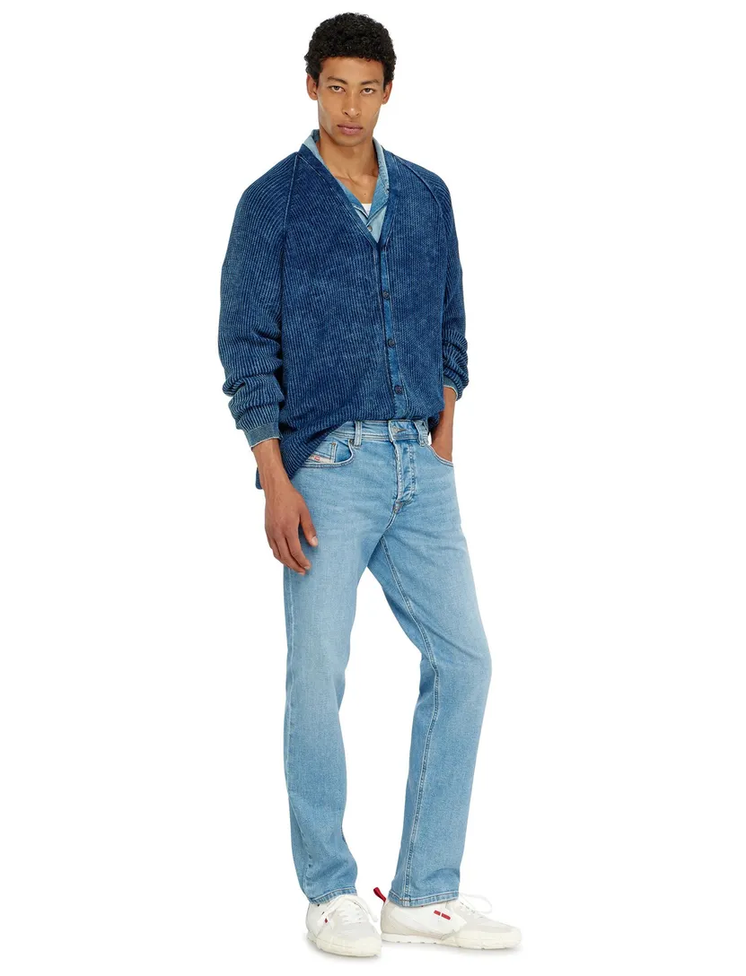 Broek Diesel D-Finitive lichtblauw denim
