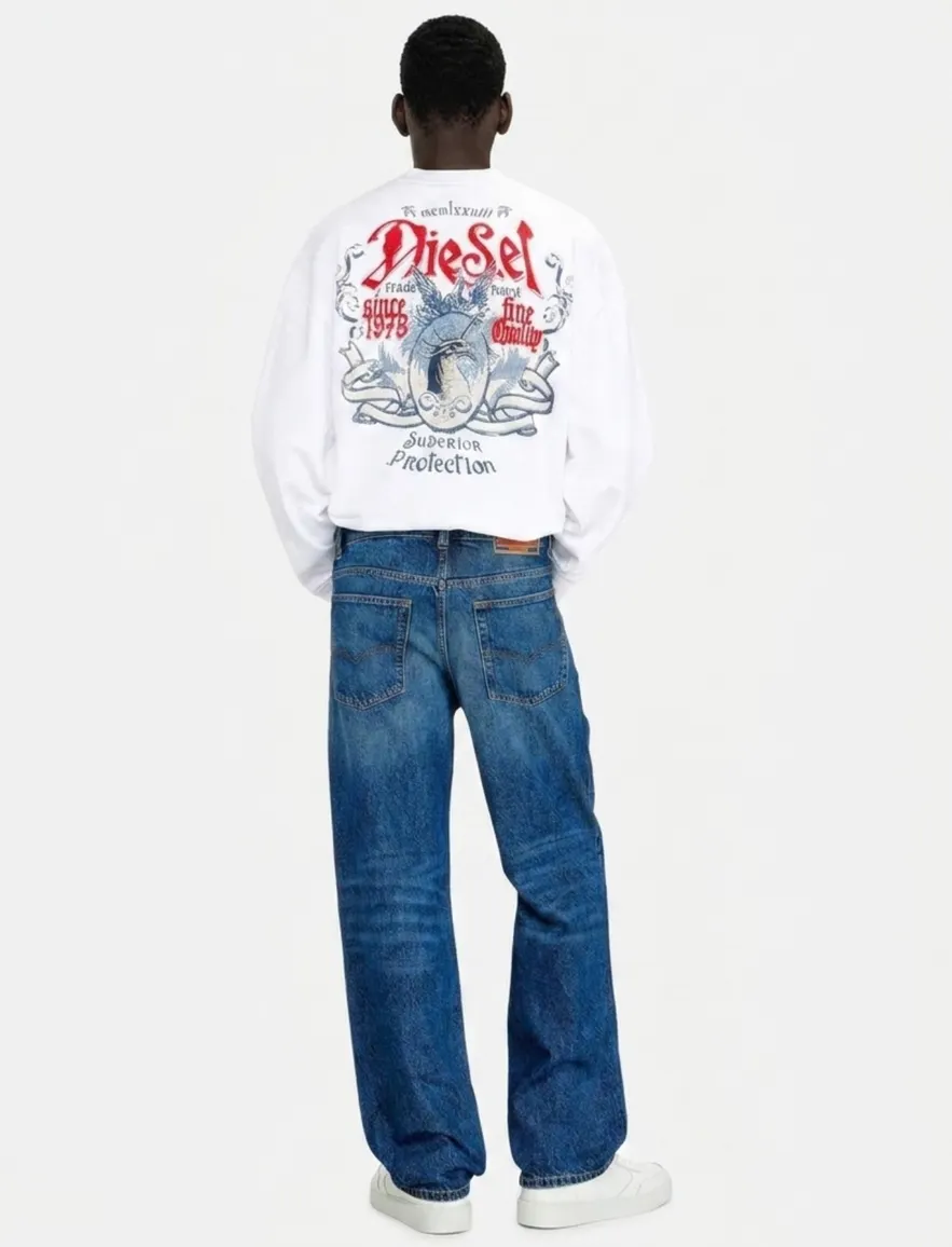 Broek Diesel donkerblauw