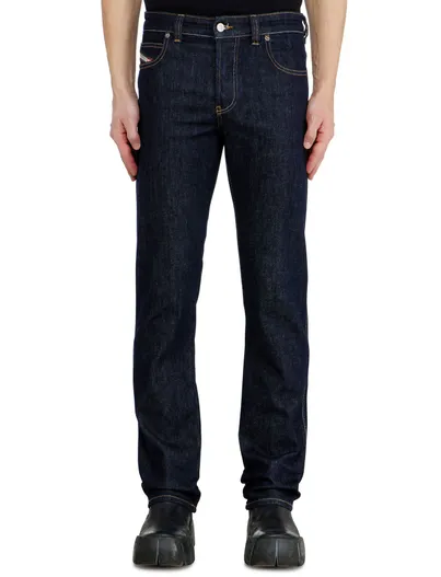 Diesel Diesel 5-pocket denim broek donkerblauw