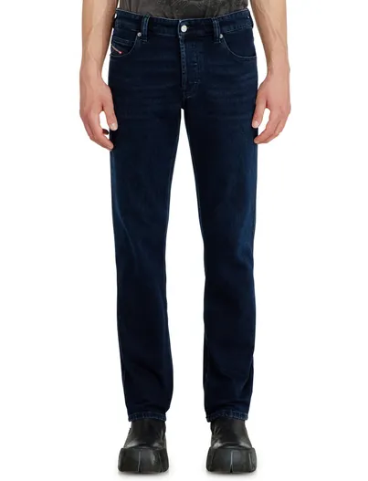Diesel Diesel 5-pocket denim broek navy
