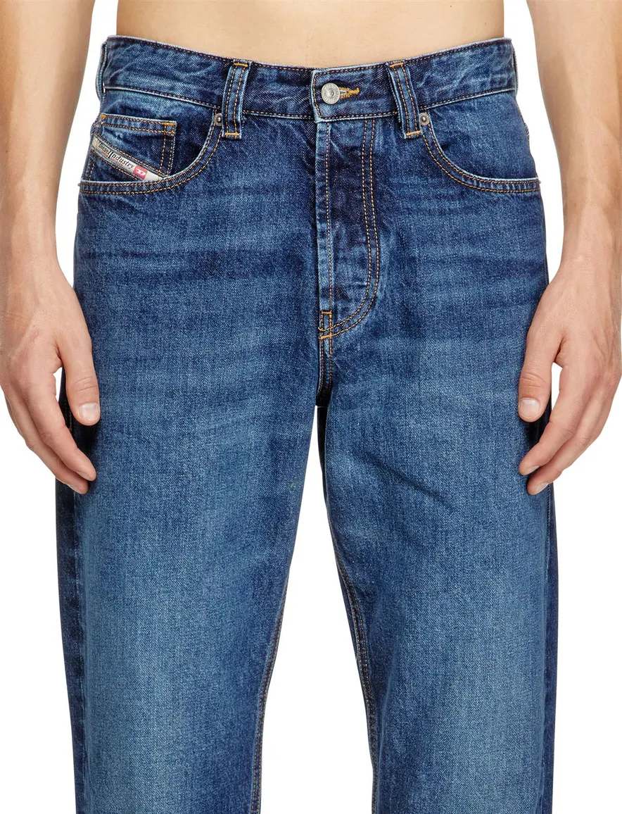 Broek Diesel blauw d-macs katoen