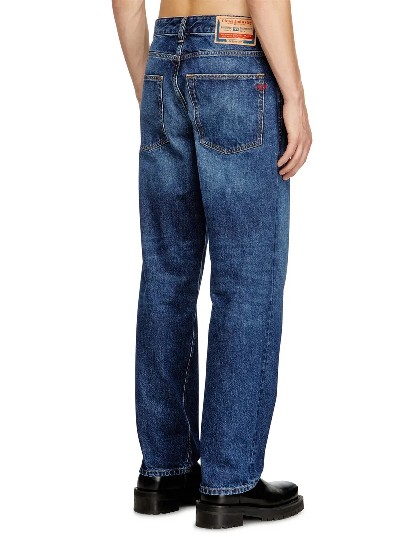 Broeken Diesel D-Macs blauw denim wijde fit