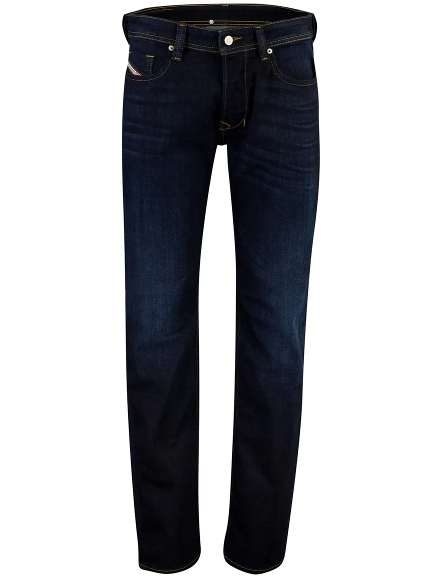Diesel Larkee spijkerbroek donkerblauw gemeleerd