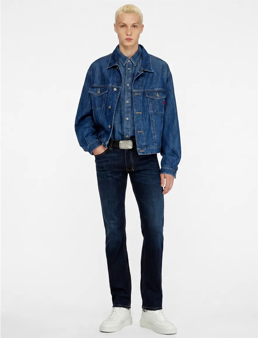 Broek Diesel donkerblauw fit