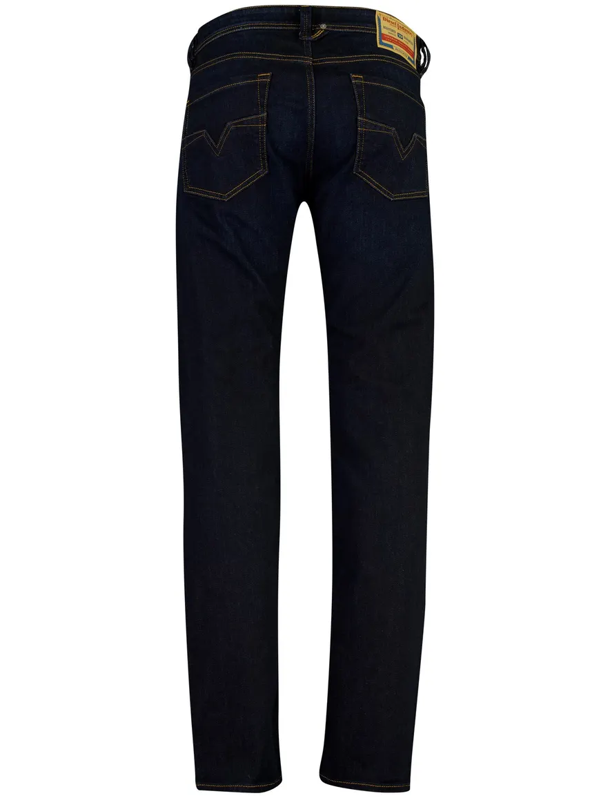 Diesel Larkee spijkerbroek donkerblauw gemeleerd