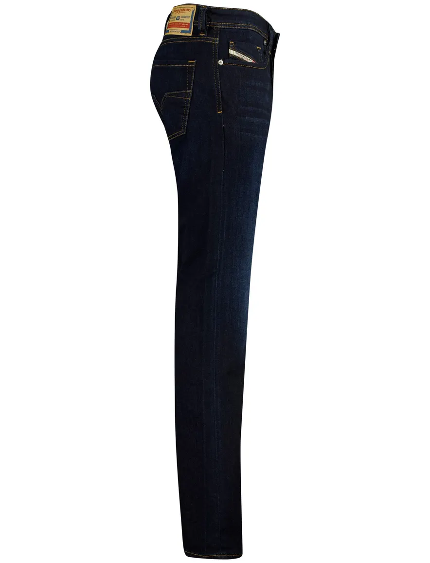 Diesel Larkee spijkerbroek donkerblauw gemeleerd